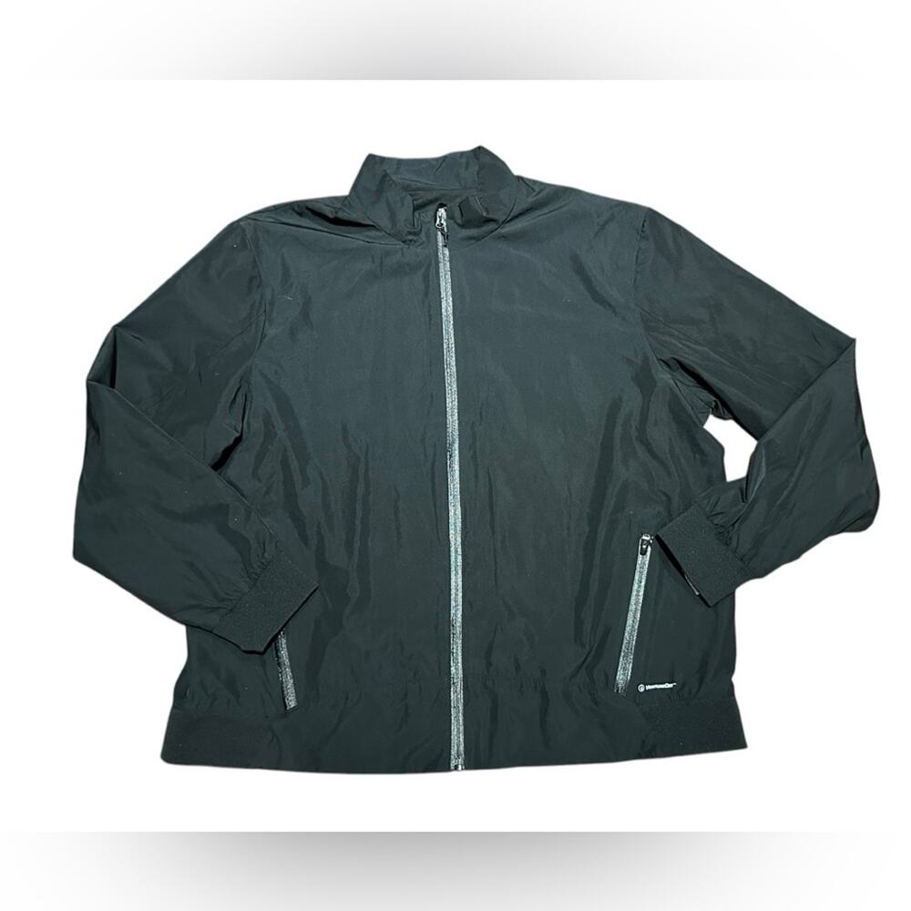 Champion Men’s XXL Lightweight Black Polyester Full Zip Jacket/Coat